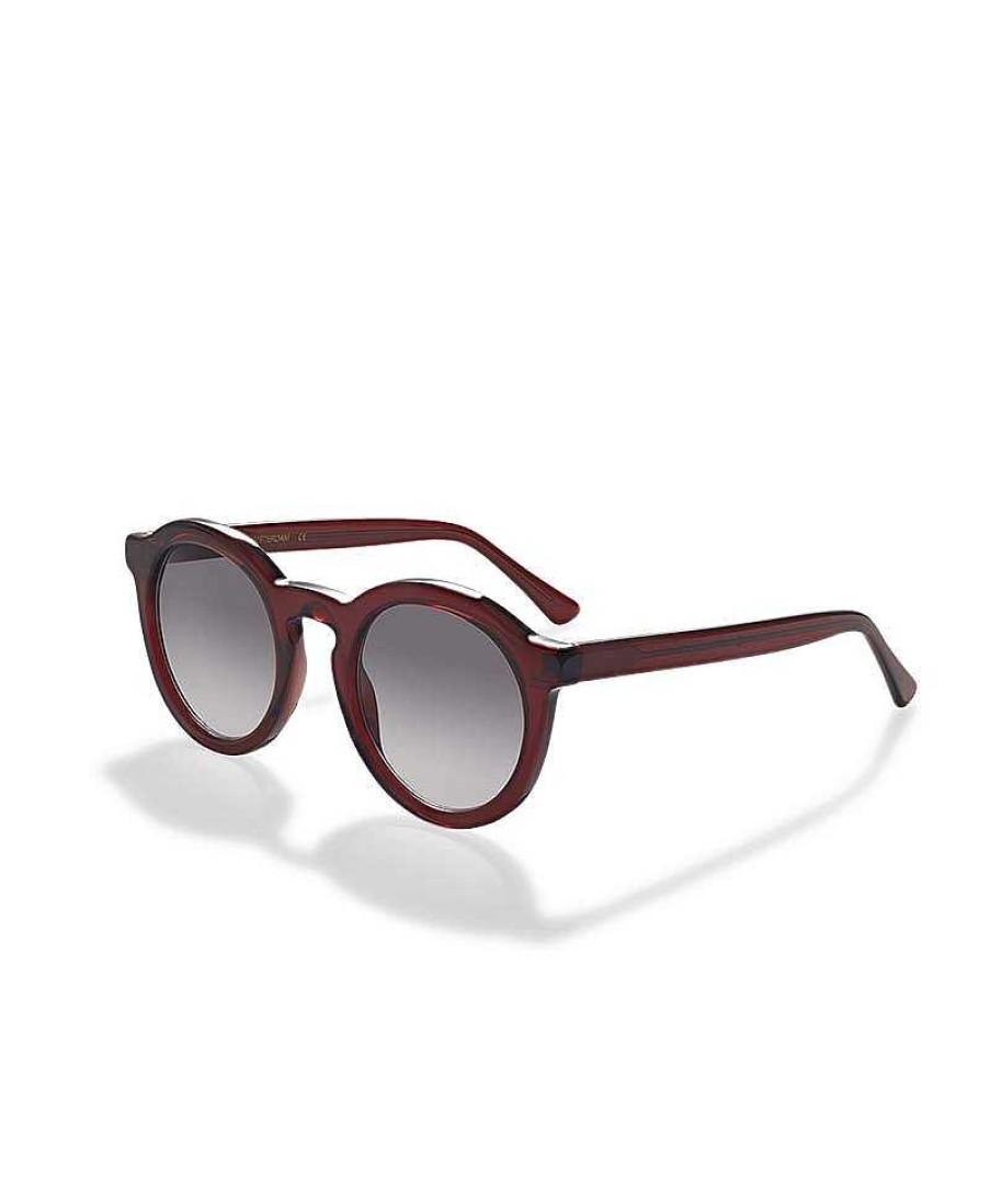 Damen GOBI Amsterdam Sonnenbrillen | Sonnenbrille "Aurel" - Deep Red / Dunkelrot