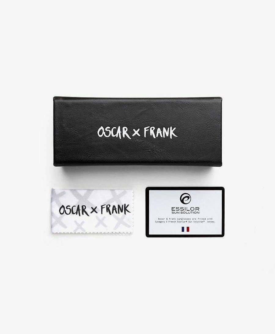 Damen Oscar x Frank Sonnenbrillen | Sonnenbrille La Cienega Ii - Matt-Schwarz