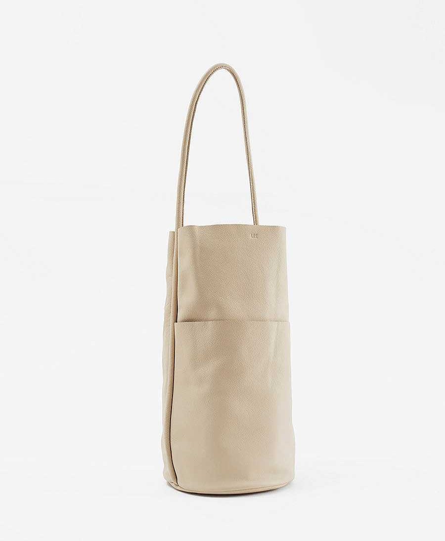 Damen Are Studio Taschen | Schultertasche Buoy - Leder, Creme