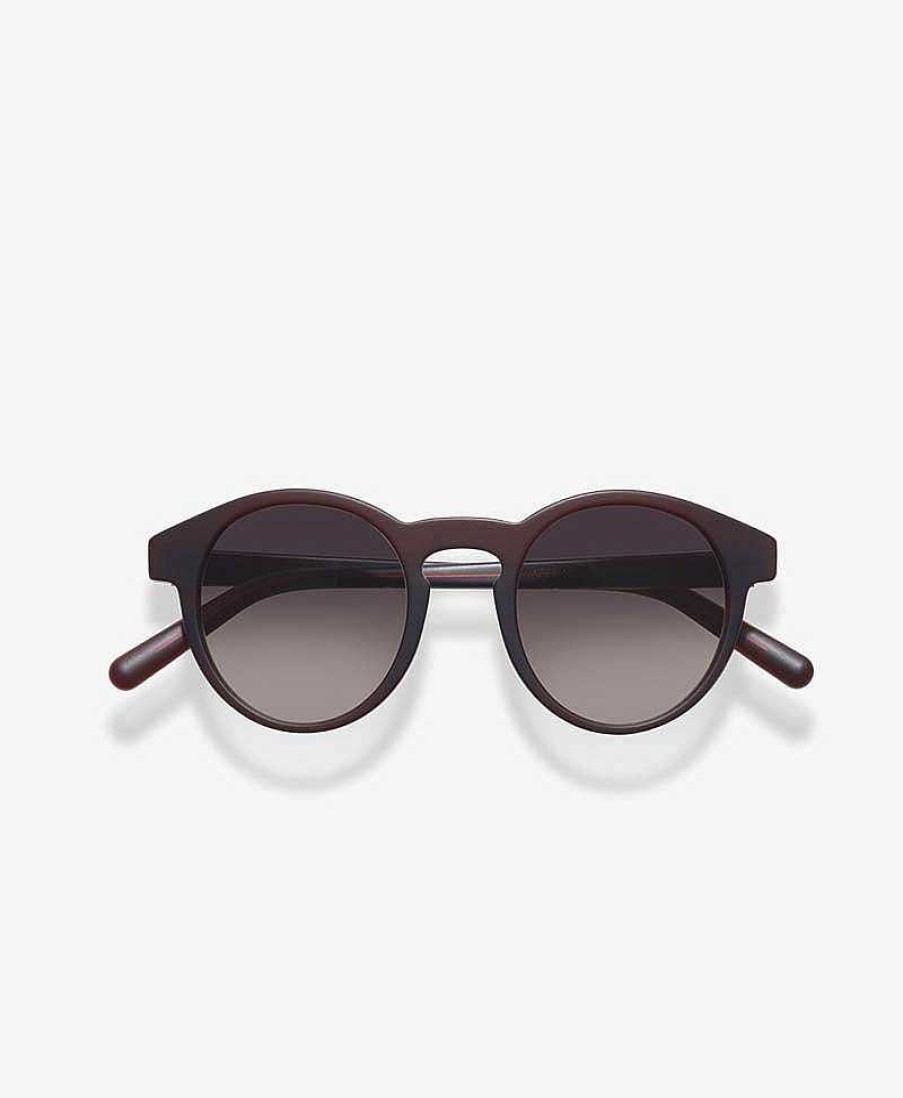 Damen GOBI Amsterdam Sonnenbrillen | Sonnenbrille "Vares" - Volcanic Red / Dunkelrot