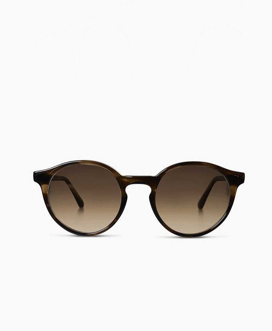 Damen GOBI Amsterdam Sonnenbrillen | Sonnenbrille "Man " - Braunes Havana