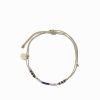 Damen MIMI ET TOI Bracelet & Armringe | Armband / Bracelet - Flori Green Mix