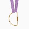 Lifestyle YOOMEE Schl Sselanh Nger | Schl Sselband Halfmoon Messing - Lilac Blossom