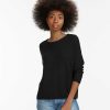 Damen Les Racines du Ciel Oberteile | Strickpullover Gwenn - Schwarz