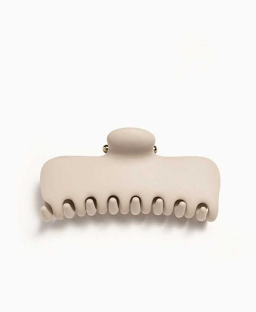 Damen UNDO Haaraccessoires | Grosse Haarklammer - Sandstone Claw Clip