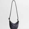 Damen Are Studio Taschen | Schultertasche & Umh Ngetasche Bow - Leder, Schwarz