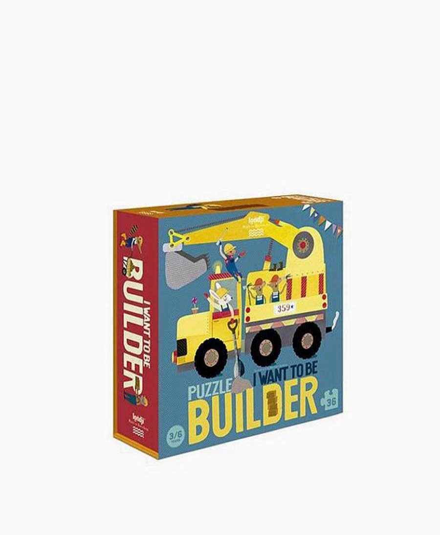 Kinder Londji Spielzeug | Kinder Puzzle "I Want To Be... Builder"