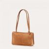 Damen Balagan Taschen | Umh Ngetasche Aus Leder "Suzanne M" - Velvet - Caramel