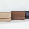 Damen MANDRN Taschen | Helle G Rteltasche Aus Leder - The Ziggy Belt Bag Sand