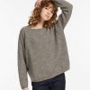 Damen Les Racines du Ciel Oberteile | Strickpullover Aurore - Dunkelgrau