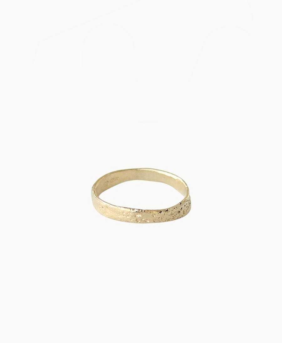 Damen Wild Fawn Fingerringe | Fingerring Gold "Molten Stacking Ring"