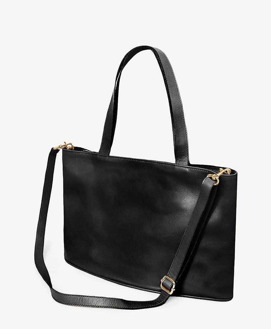 Damen Rita Row Taschen | Ledertasche Otilia - Schwarz