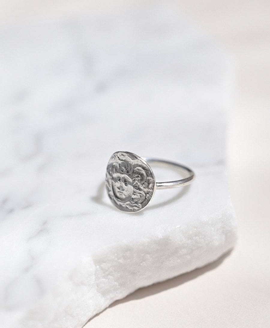 Damen Wild Fawn Fingerringe | Fingerring Silber "Medusa Ring"