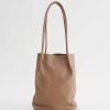 Damen Are Studio Taschen | Schultertasche Frances - Leder, Beige