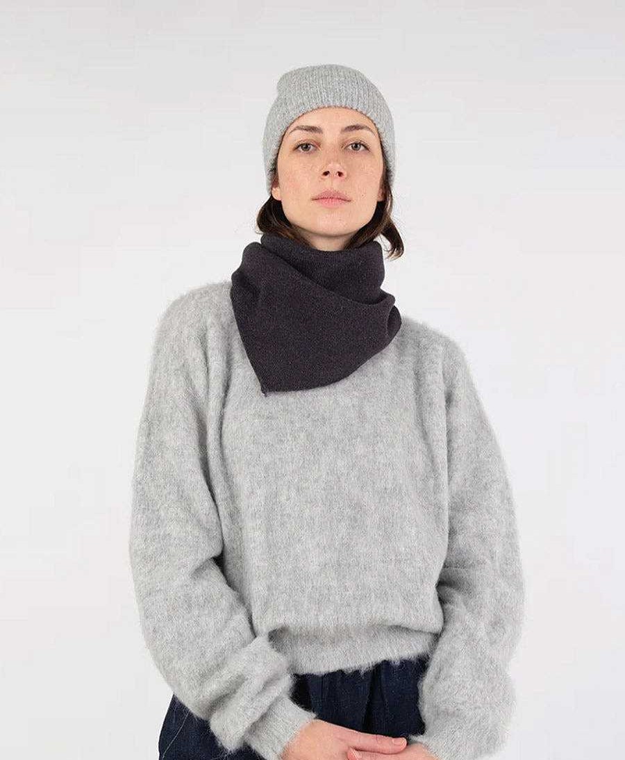 Damen Micaela Greg M Tzen, H Te & Schals | Graue Strickm Tze - Rib Hat Heather Grey