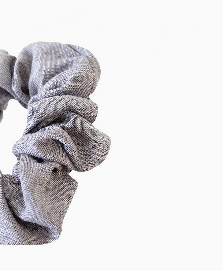 Damen Clomes Haaraccessoires | Scrunchie Aus Seide / Lyocell - Lila