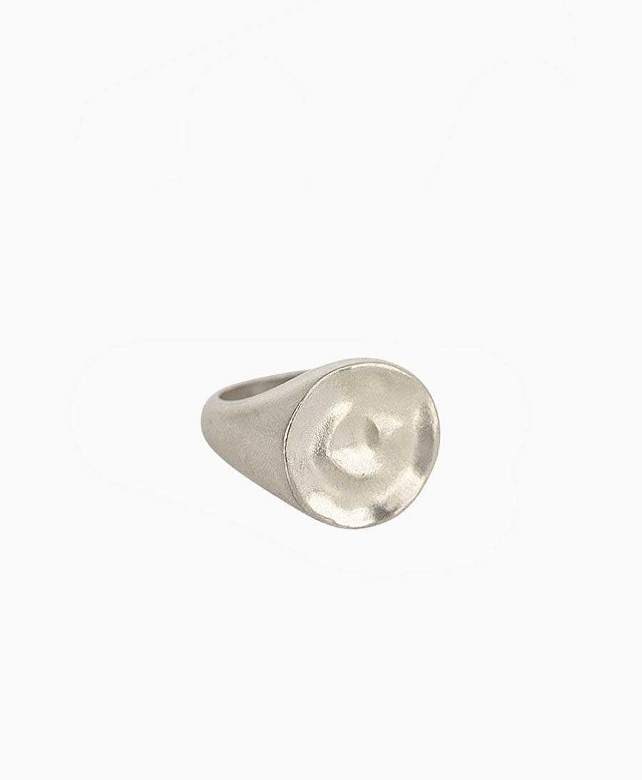 Damen Clomes Fingerringe | Siegelring / Fingerring Luna - Sterling Silber