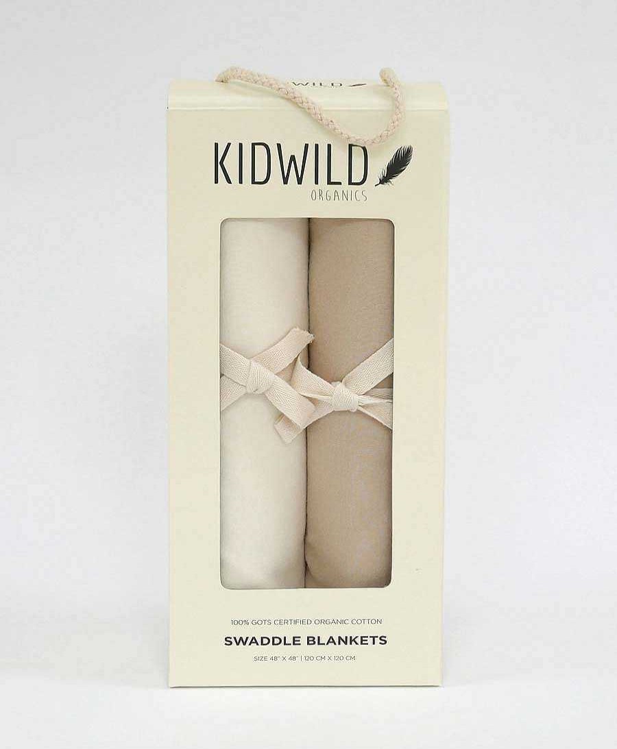 Kinder Kidwild Accessoires F R Kinder | Kuscheldecke Duo - Sand Und Creme