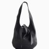 Damen Are Studio Taschen | Ledertasche Margot - Leder, Schwarz