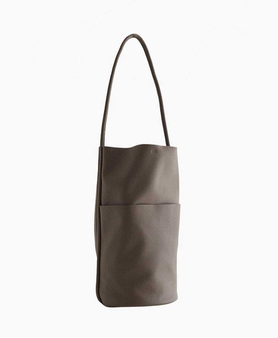 Damen Are Studio Taschen | Schultertasche Buoy - Leder, Morel