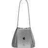 Damen Melie Bianco Taschen | Plissierte Schultertasche Carrie Aus Veganem Leder - Olivgr N