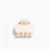 Damen UNDO Haaraccessoires | Kleine Haarklammer - Ivory Claw Clip