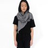 Damen ScarfShop M Tzen, H Te & Schals | Schal Aus Wolle - Medium Wool Cloud - Blauschwarz