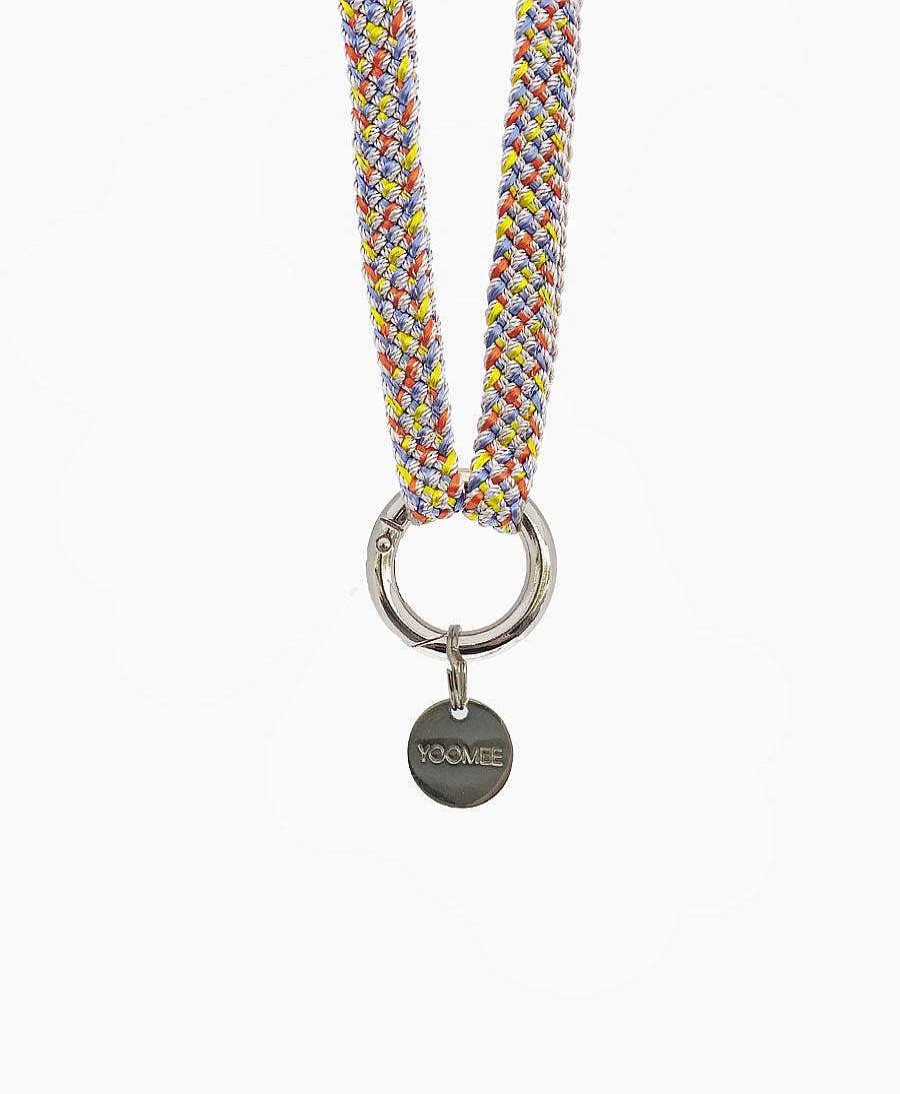 Lifestyle YOOMEE Organisation | Schl Sselband "Fatima" Mit Silbrigem Karabiner - Cream Sprinkle