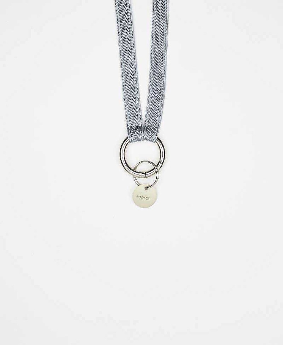 Lifestyle YOOMEE Schl Sselanh Nger | Schl Sselband Silber - Sky Blue