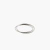 Damen Trois Petits Points Fingerringe | Fingerring - Welt Gold Weissgold 18K