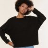 Damen Les Racines du Ciel Oberteile | Strickpullover Astre - Schwarz