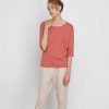 Damen JUNGLE FOLK Oberteile | Esperanza Shirt - Dusty Red