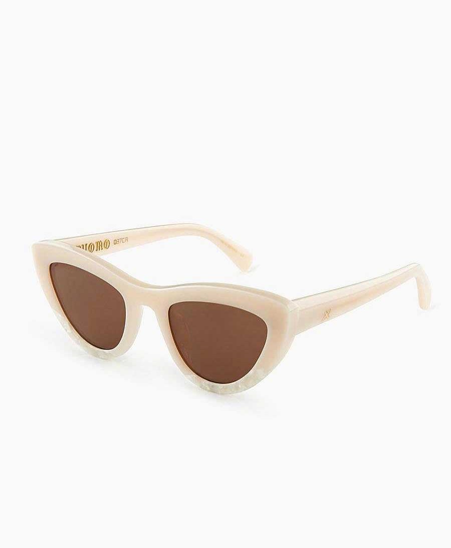 Damen Oscar x Frank Sonnenbrillen | Sonnenbrille The Duomo - Cream