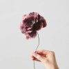 Lifestyle Studio About Raumdekoration | Papierblume Pfingstrose / Peony Aubergine