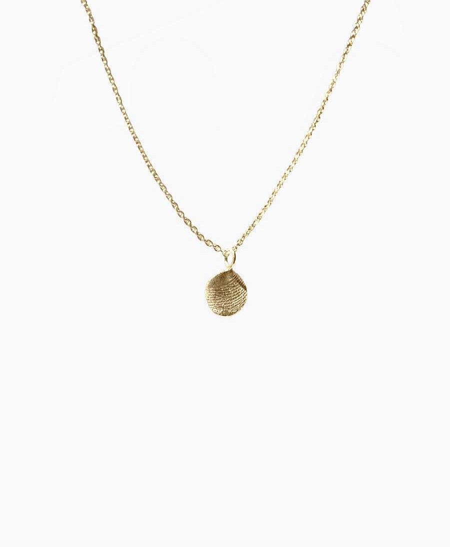 Damen Wild Fawn Halsketten | Halskette Gold "Imprint Pendant"