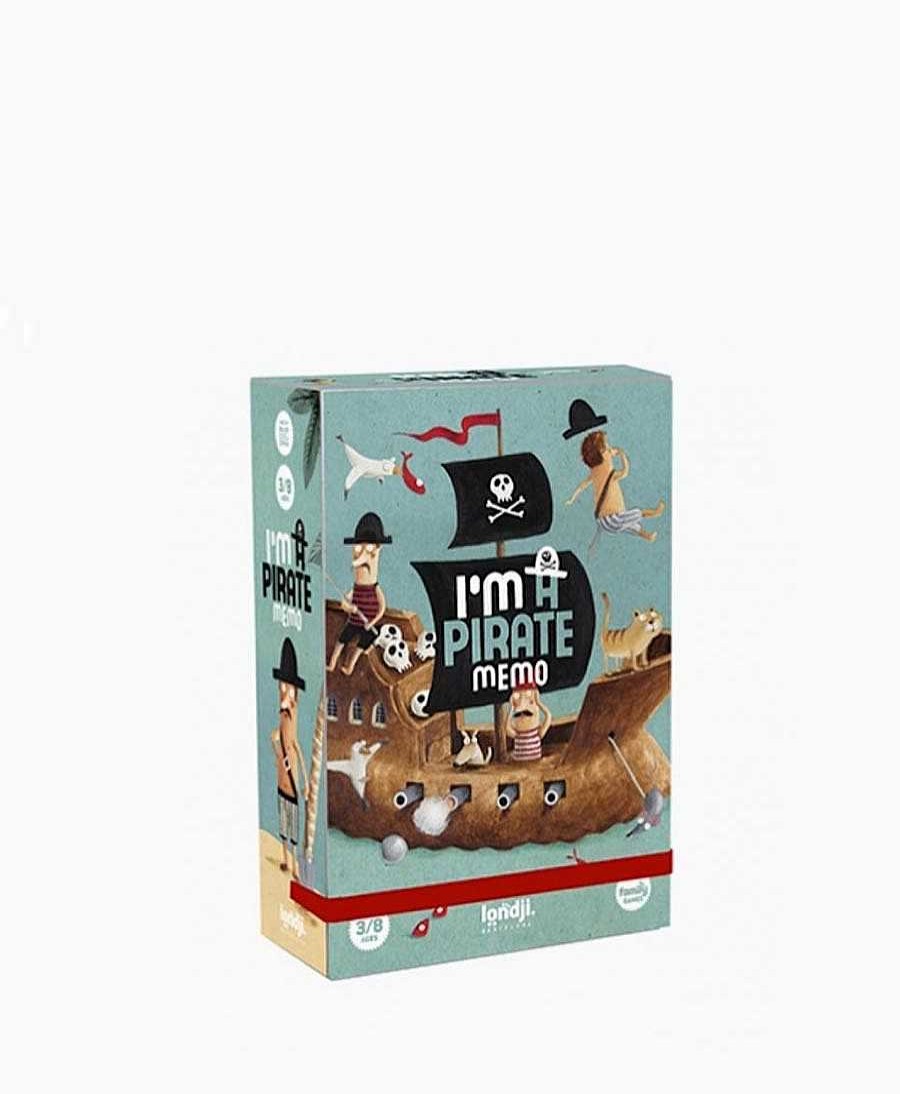 Kinder Londji Spielzeug | Memory Spiel "I'M A Pirate"