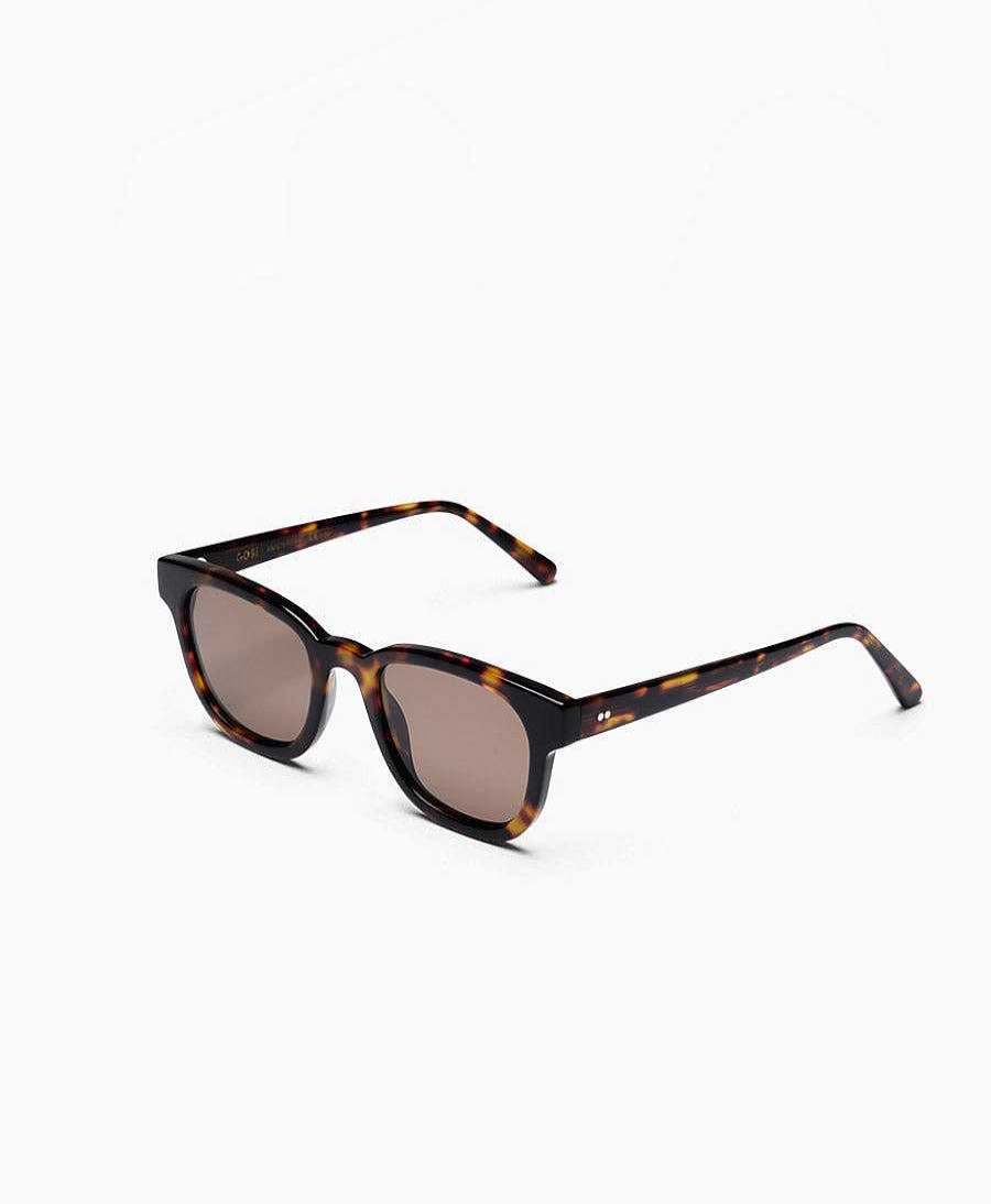 Damen GOBI Amsterdam Sonnenbrillen | Sonnenbrille "Tian" - Braunes Tortoise