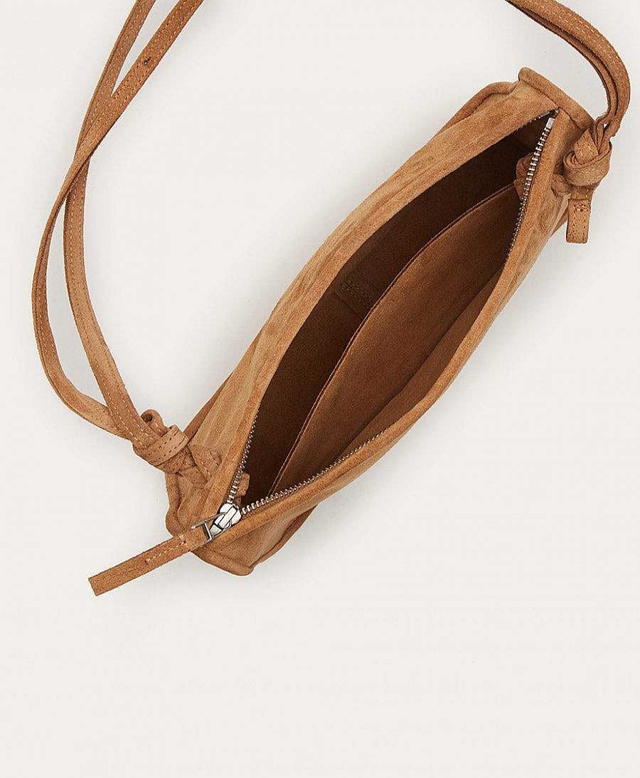 Damen Balagan Taschen | Umh Ngetasche Aus Leder "Suzanne M" - Velvet - Caramel