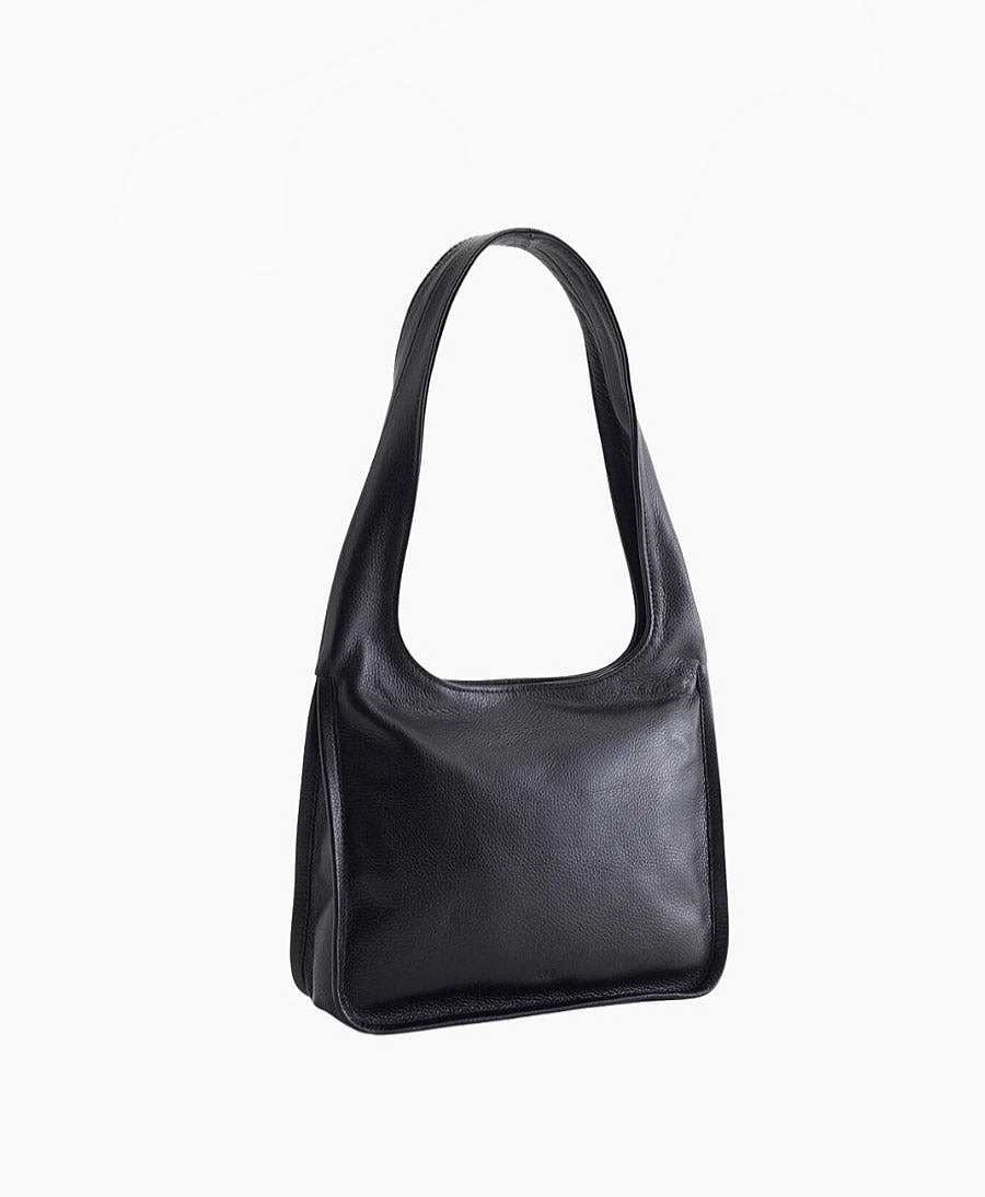 Damen Are Studio Taschen | Ledertasche Clara - Leder, Schwarz