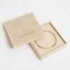 Damen YOOMEE Bracelet & Armringe | Bracelet Dina Silber - Labradorit - Lime