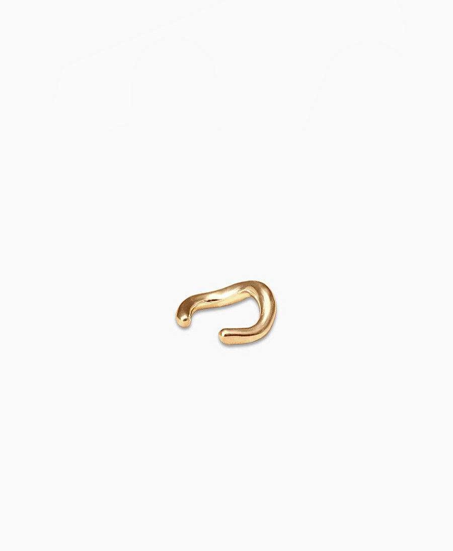 Damen BAIUSHKI Ohrringe | Earcuff "Mismo" Sterling Silber, Vergoldet