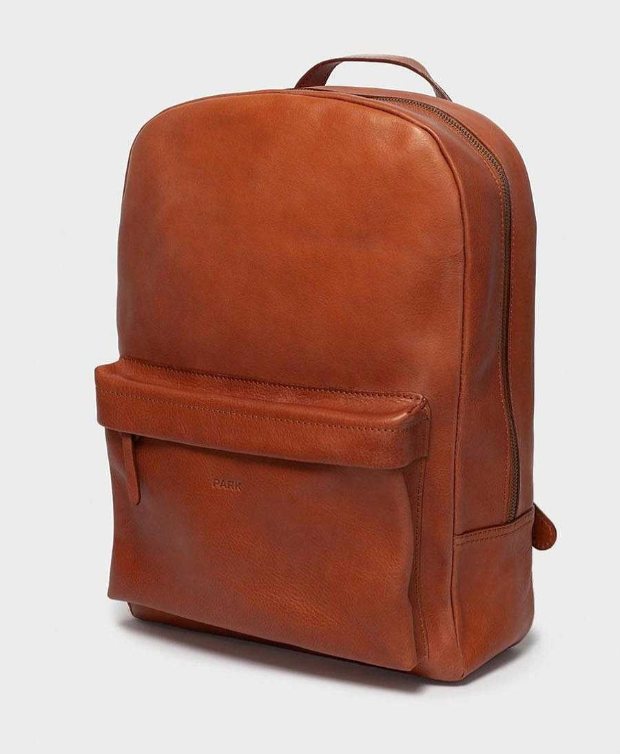 Herren PARK Taschen & Rucks Cke | Lederrucksack - Braun