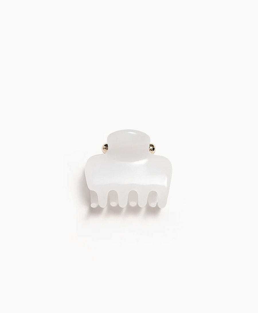 Damen UNDO Haaraccessoires | Kleine Haarklammer - Milkglass Claw Clip