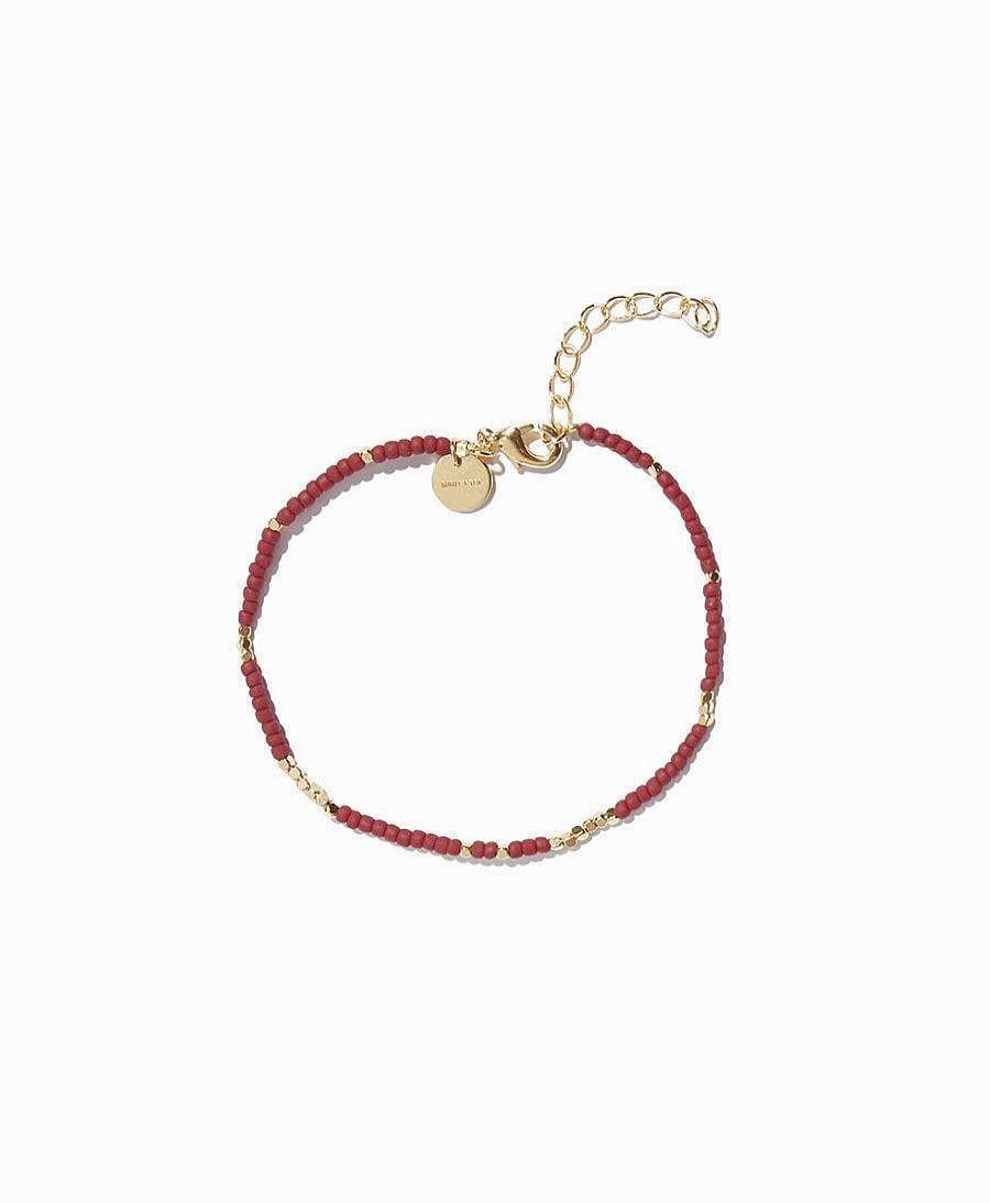 Damen MIMI ET TOI Bracelet & Armringe | Farbiges Bracelet - Mae Rouge