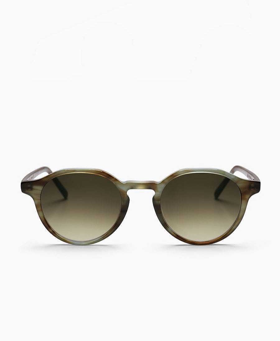 Damen GOBI Amsterdam Sonnenbrillen | Sonnenbrille "Agui" - Wave Braun Gr N