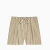 Damen DONNI. Unterteile | Pleated Short - Lychee / Beige