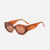 Damen Lu Goldie Sonnenbrillen | Sonnenbrille Aur Lie - Chestnut