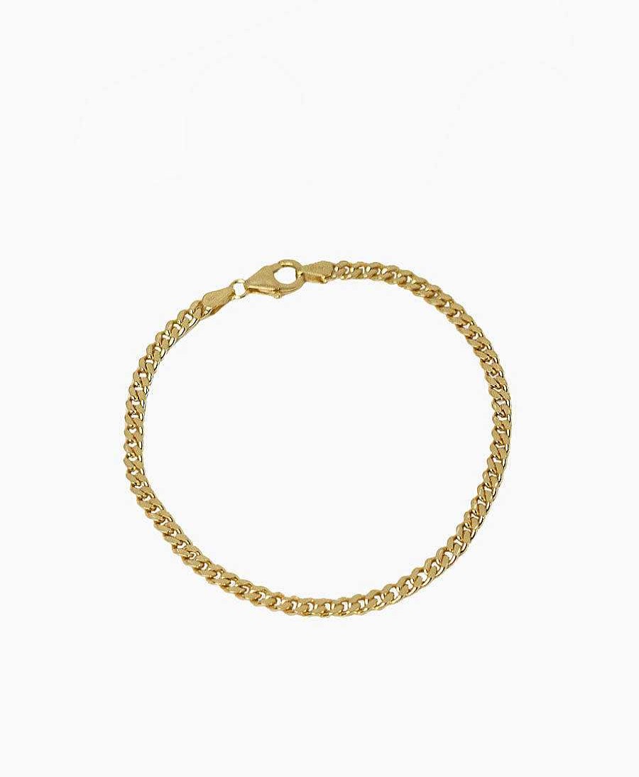 Damen Clomes Bracelet & Armringe | Breites Armband / Bracelet Panzer - Vermeil