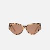 Damen Lu Goldie Sonnenbrillen | Sonnenbrille Milou - Choc Tort