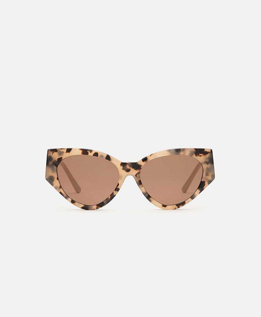 Damen Lu Goldie Sonnenbrillen | Sonnenbrille Milou - Choc Tort